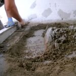 Shower Pan building